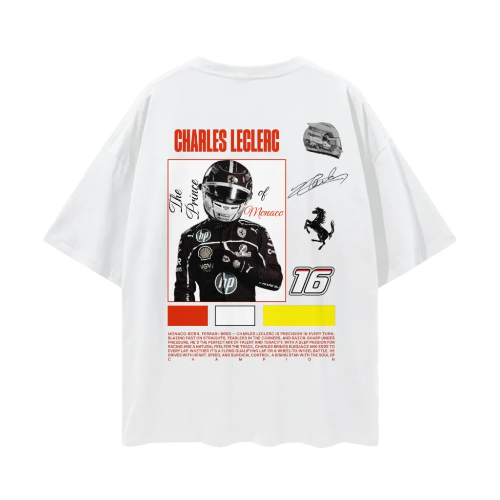 Charles Leclerc Oversized Tee