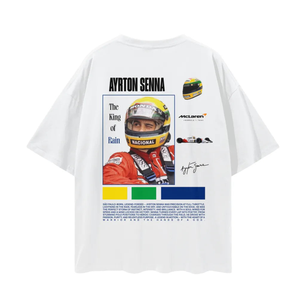 Ayrton Senna Oversized Tee
