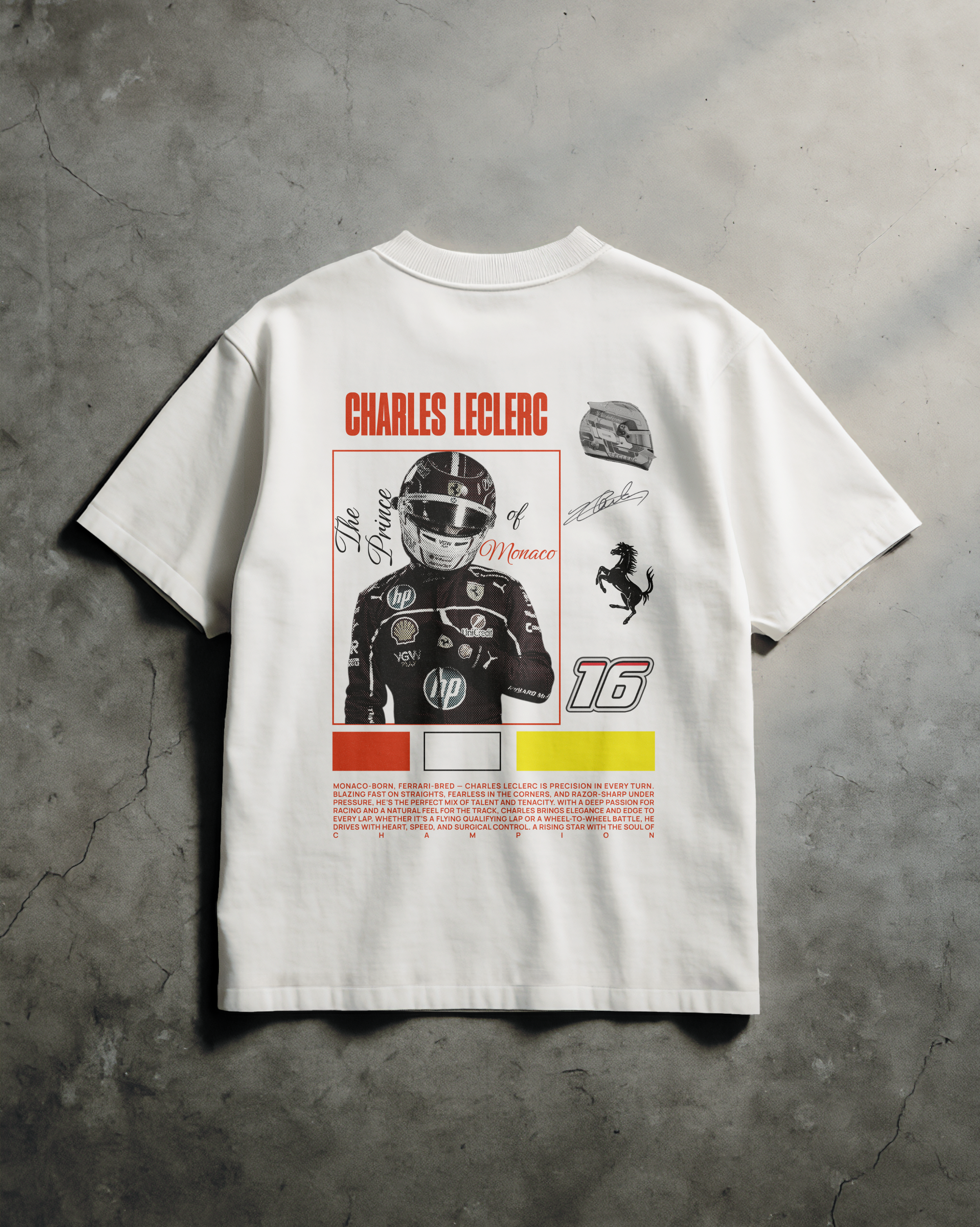 Charles Leclerc Oversized Tee