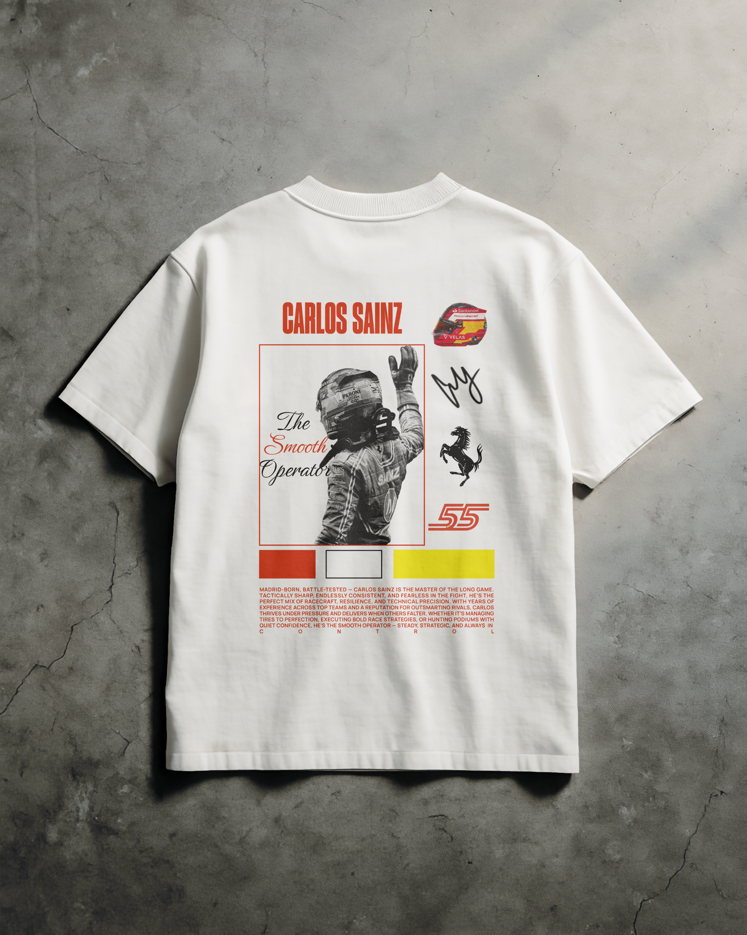 Carlos Sainz Oversized Tee