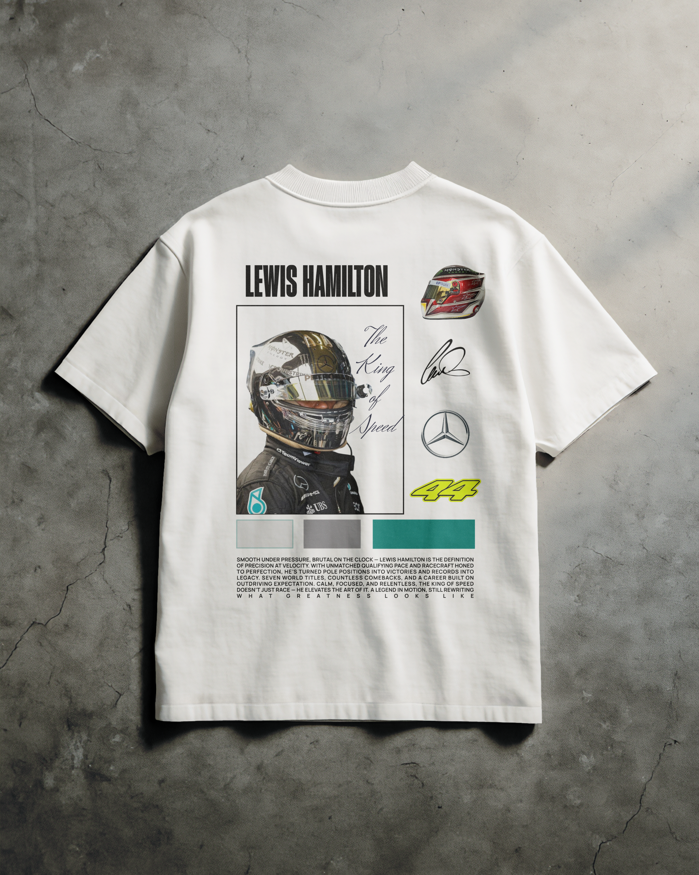 Lewis Hamilton Oversized Tee